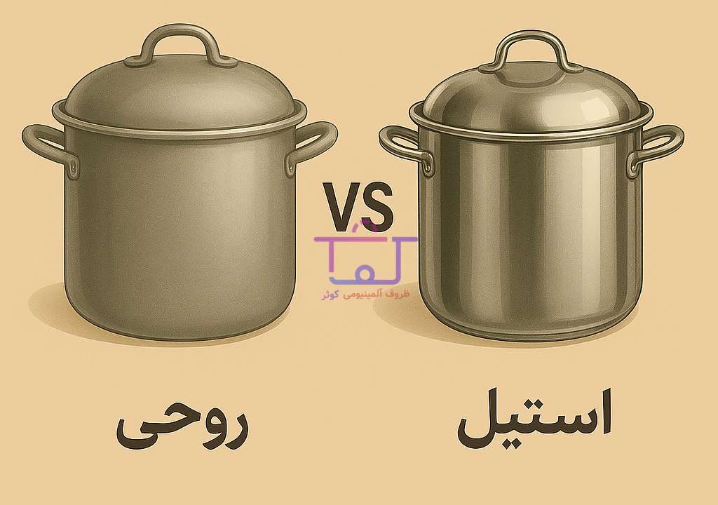 ظروف روحی بهتر است یا استیل؟