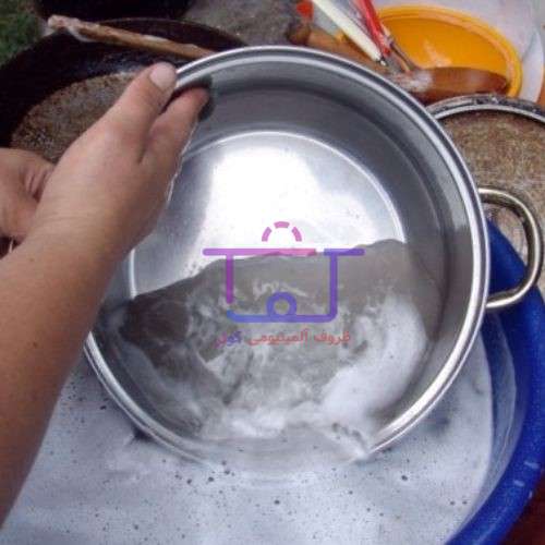 جلوگیری از سیاه شدن قابلمه روحی 
