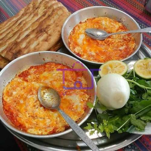 طعم لذیذ املت در تابه روحی