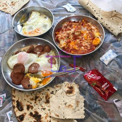 طعم لذیذ املت در تابه روحی