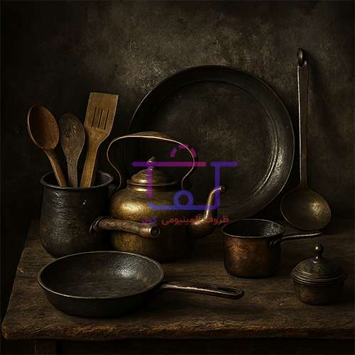 تاریخچه ظروف آشپزخانه