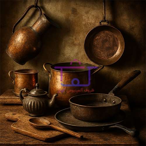 تاریخچه ظروف آشپزخانه
